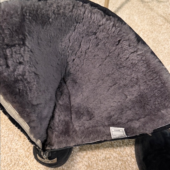 UGG Black Suede Boots - Picture 6 of 9